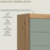 Badhochschrank Scout Eiche Artisan Nachbildung salbei Nachbildung B/H/T: ca. 74x191x31 cm