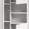 Badhochschrank VIRA weiß weiß Hochglanz B/H/T: ca. 60x190x34 cm