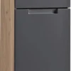 Badkommode Mailand Eiche Viking Nachbildung anthrazit B/H/T: ca. 35x111x35 cm
