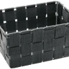 Badkorb grau Kunststoff B/H/L: ca. 19x9x14 cm