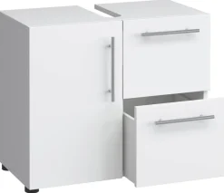 Badunterschrank Flandu weiß B/H/T: ca. 60x51x30 cm