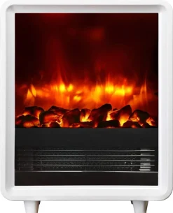 Balderia Elektrischer-Kamin George EF63B-WE B/H/L: ca. 17,5x37,5x30 cm