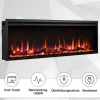 Balderia Elektrischer-Kamin Atlanta EF288B schwarz B/H/L: ca. 14,7x48x152,4 cm