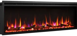 Balderia Elektrischer-Kamin Atlanta EF288B schwarz B/H/L: ca. 14,7x48x152,4 cm