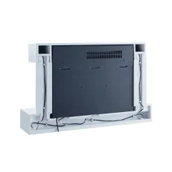 Balderia Wandkamin Elektrischer-Kamin Aidan weiß MDF B/H/T: ca. 100x63,2x24 cm