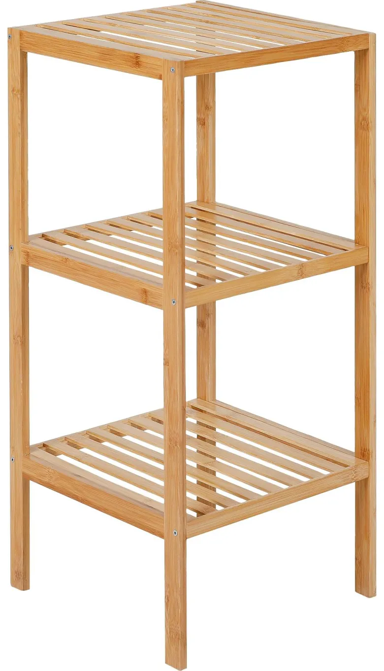 Bambusregal natur Bambus B/H/T: ca. 36x79x36 cm