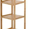 Bambusregal natur Holz B/H/T: ca. 36x114x36 cm
