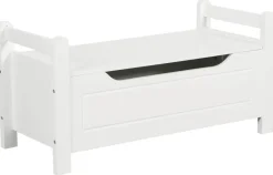 Bank Bosse weiß lackiert B/H/T: ca. 88x43x38 cm