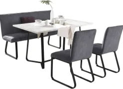 Bank TALEA dunkelgrau B/H/T: ca. 140x92x59 cm