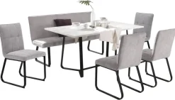 Bank TALEA hellgrau B/H/T: ca. 160x92x59 cm