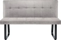 Bank TALEA hellgrau B/H/T: ca. 140x92x59 cm