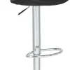 Barhocker FM-120 schwarz B/H/T: ca. 57x82x51 cm