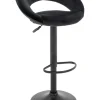Barhocker FM-120-1 schwarz Samt B/H/T: ca. 56x103x50 cm