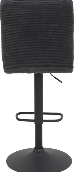 Barhocker Leni I, 2er-Set anthrazit B/H/T: ca. 44x124x57 cm