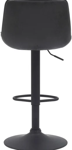 Barhocker Sabine anthrazit Microfaser B/H/T: ca. 44x88x54 cm