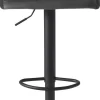 Barhocker schwarz Samt B/H/T: ca. 45x106x51 cm