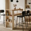 Bartisch Binz Rivera Eiche Kaschmir B/H/T: ca. 138x110x55 cm