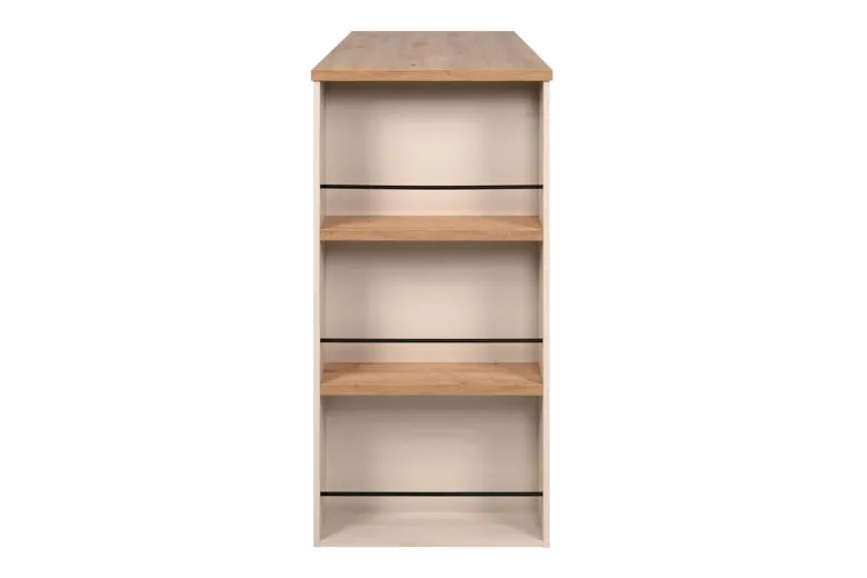 Bartisch Binz Rivera Eiche Kaschmir B/H/T: ca. 138x110x55 cm