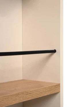 Bartisch Binz Rivera Eiche Kaschmir B/H/T: ca. 138x110x55 cm