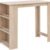Bartisch Eiche Sonoma Nachbildung Holzwerkstoff B/H/T: ca. 120x107,5x60 cm