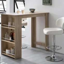 Bartisch Eiche Sonoma Nachbildung Holzwerkstoff B/H/T: ca. 120x107,5x60 cm