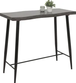 Bartisch Gabi I Akazie grau B/H/T: ca. 120x108x60 cm