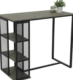 Bartisch Klara grau Holzwerkstoff B/H/T: ca. 120x103x60 cm