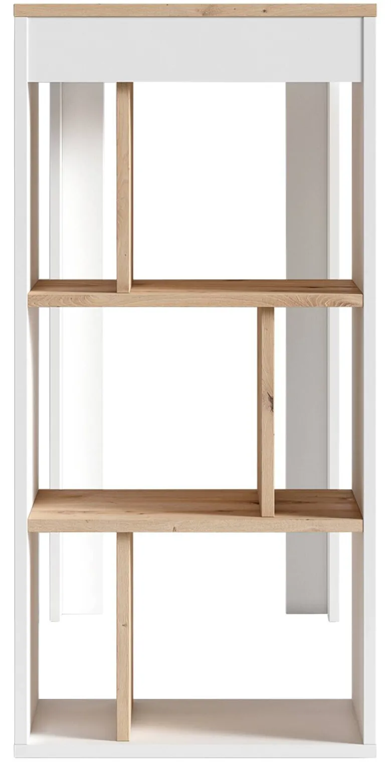 Bartisch MOBY Eiche Artisan Nachbildung weiß B/H/T: ca. 110x104x50 cm