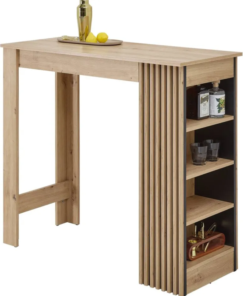 Bartisch Mojito Artisan Oak Nachbildung Melamin B/H/T: ca. 115x103x50 cm