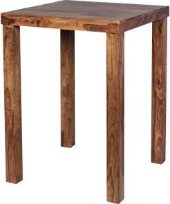 Bartisch natur Echtholz B/H/T: ca. 80x110x80 cm