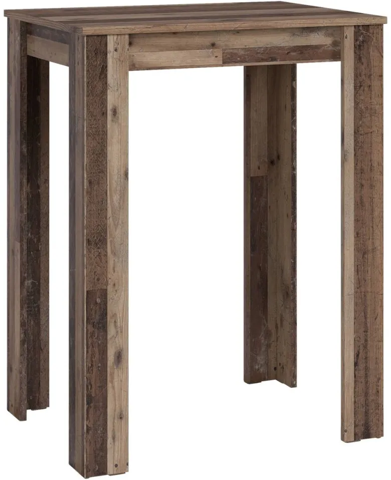 Bartisch NELE Eiche Old Wood Nachbildung Holzwerkstoff B/H/T: ca. 80x104x60 cm