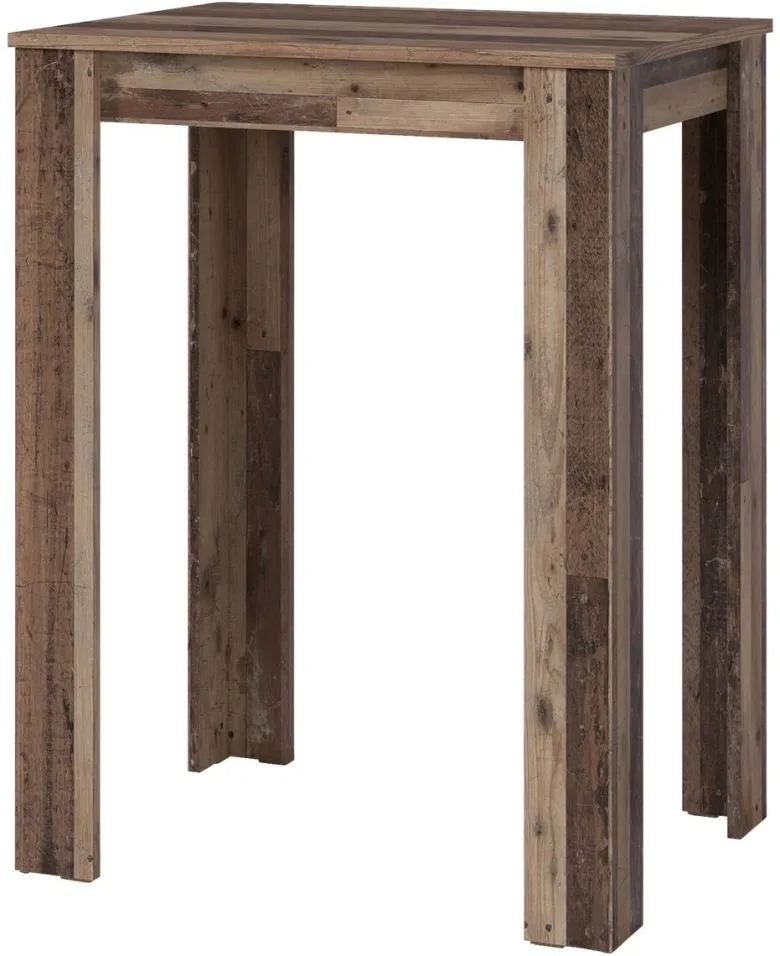Bartisch NELE Eiche Old Wood Nachbildung Holzwerkstoff B/H/T: ca. 80x104x60 cm