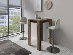 Bartisch NELE Eiche Old Wood Nachbildung Holzwerkstoff B/H/T: ca. 80x104x60 cm