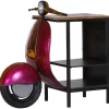 Bartisch Summer Ride pink Alumetallic Optik Mango B/H/T: ca. 105x94x60 cm
