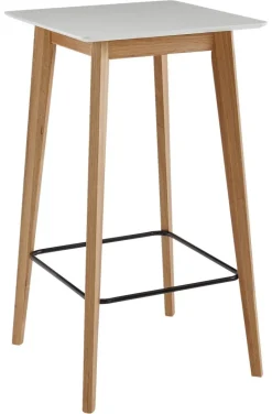 Bartisch weiß natur MDF B/H/T: ca. 60x110x60 cm