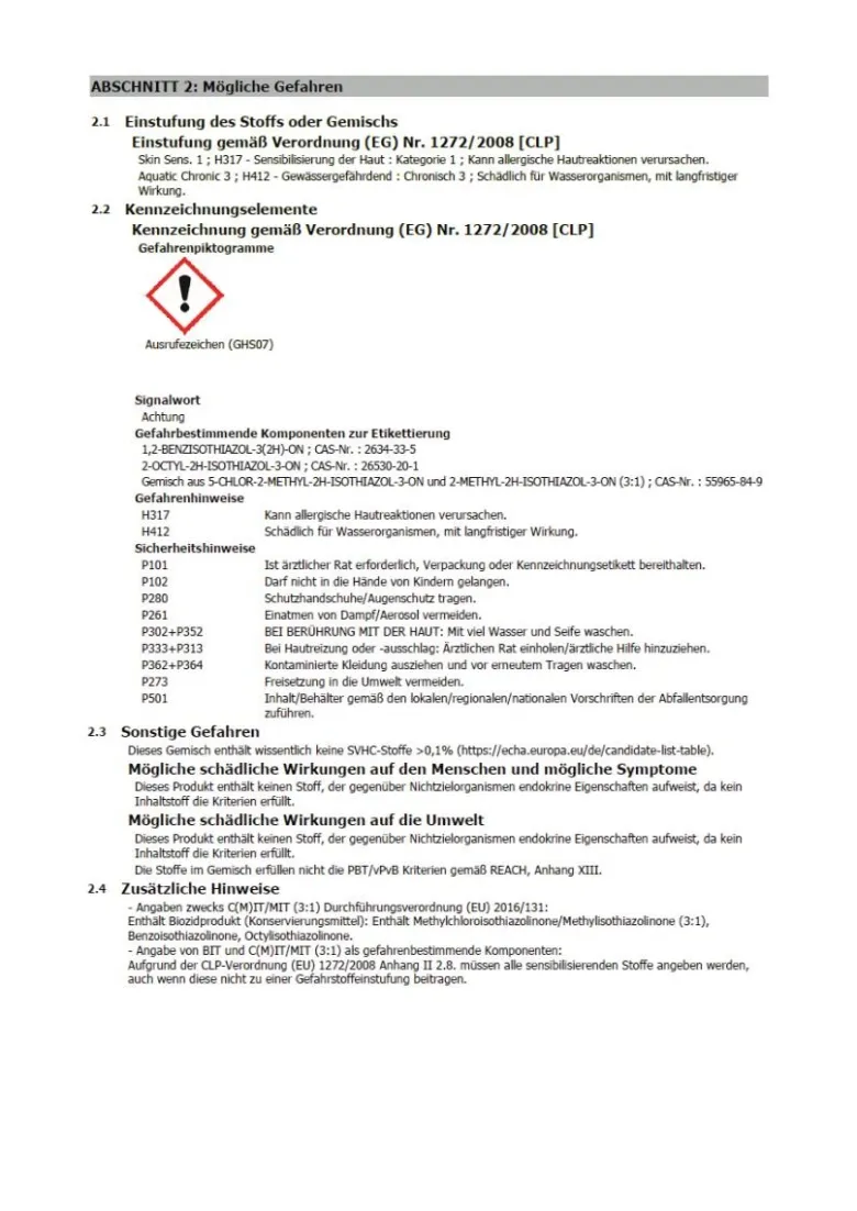 Baufan Anti-Schimmelfarbe weiß ca. 2,5 l