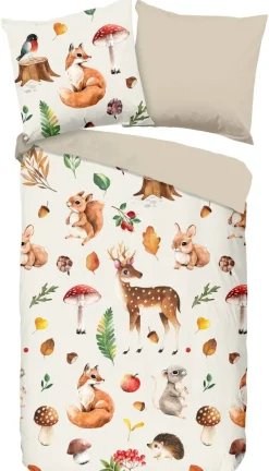 Baumwoll Bettwäsche Autumn Flanell