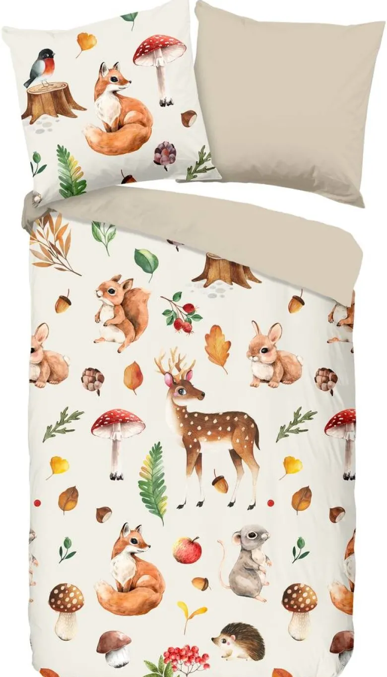 Baumwoll Bettwäsche Autumn Flanell
