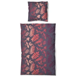 Baumwoll Bettwäsche Cotton touch bordeaux Baumwolle B/L: ca. 135x200 cm