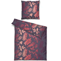 Baumwoll Bettwäsche Cotton touch bordeaux Baumwolle B/L: ca. 135x200 cm