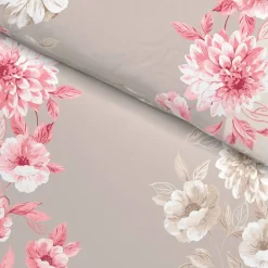 Baumwoll Bettwäsche Cotton touch rosa Baumwolle B/L: ca. 135x200 cm