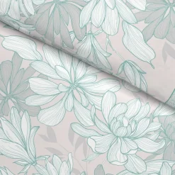 Baumwoll Bettwäsche Cotton touch grau Baumwolle B/L: ca. 135x200 cm