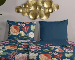 Baumwoll Bettwäsche Fiori Satin