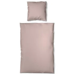 Baumwoll Bettwäsche Renforce rosé Baumwolle B/L: ca. 135x200 cm