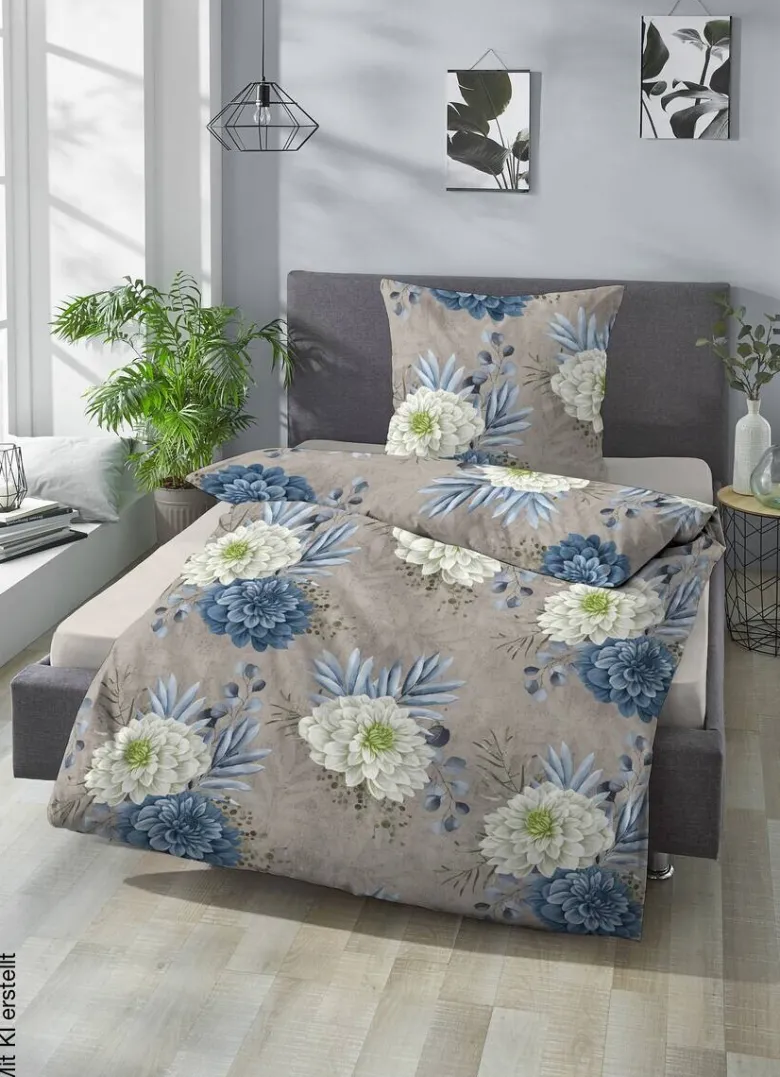 Baumwoll Bettwäsche Satin