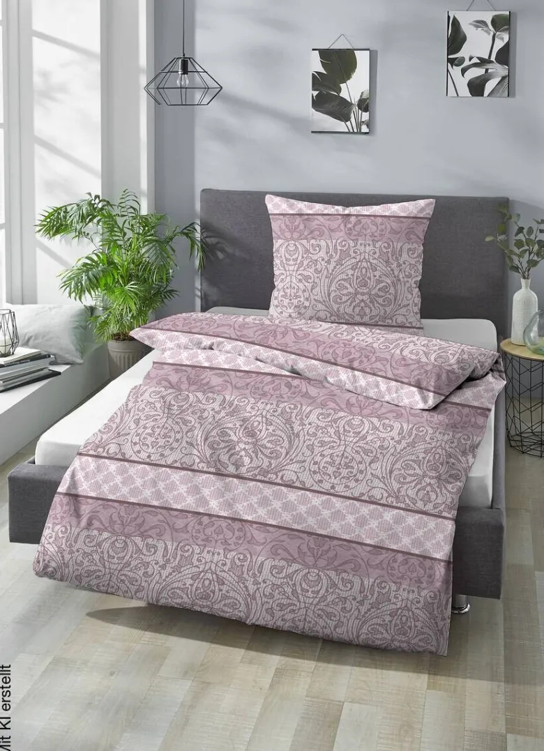 Baumwoll Bettwäsche Satin