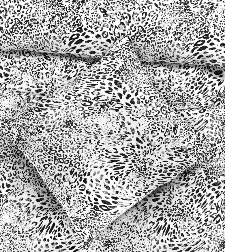 Baumwoll Bettwäsche Satin grau Baumwolle B/L: ca. 135x200 cm