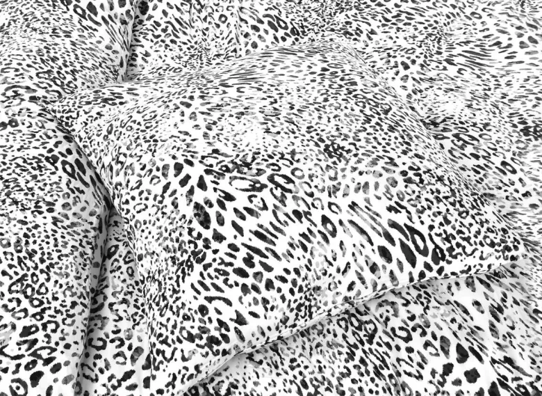 Baumwoll Bettwäsche Satin grau Baumwolle B/L: ca. 135x200 cm