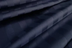 Baumwoll Bettwäsche Satin navy Baumwolle B/L: ca. 135x200 cm