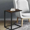 Beistelltisch 833-194BN braun schwarz B/H/T: ca. 40,6x64,2x50,8 cm